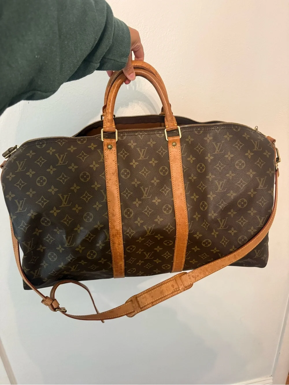 Authentic Louis Vuitton Keepall 55 Monogram Vintage 1995 Made in France